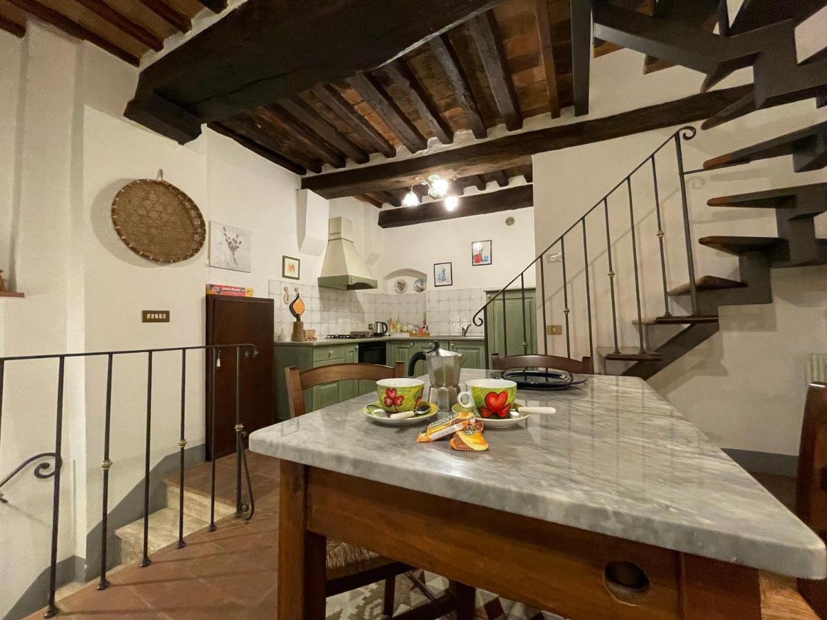 Pulcinella Appartamento Tipico Centro Storico Montepulciano Stazione Buitenkant foto