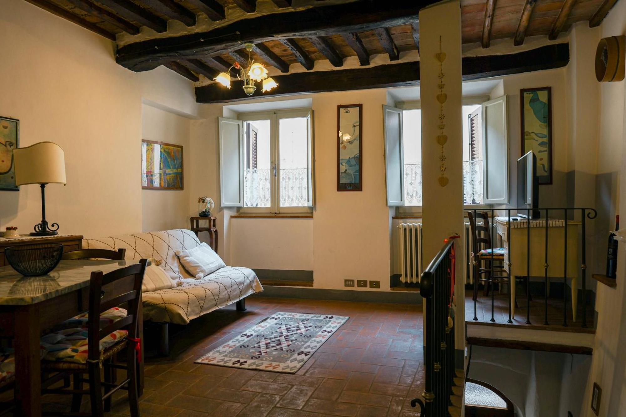 Pulcinella Appartamento Tipico Centro Storico Montepulciano Stazione Buitenkant foto